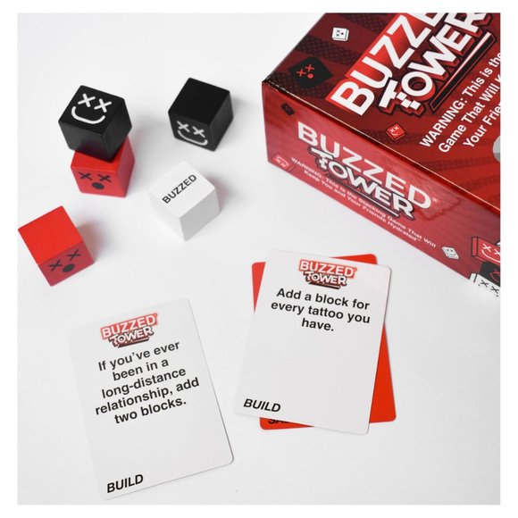 Buzzed Tower - The Block Stacking, Tower Toppling, Adult Drinking Game by What D - Picture 11 of 12